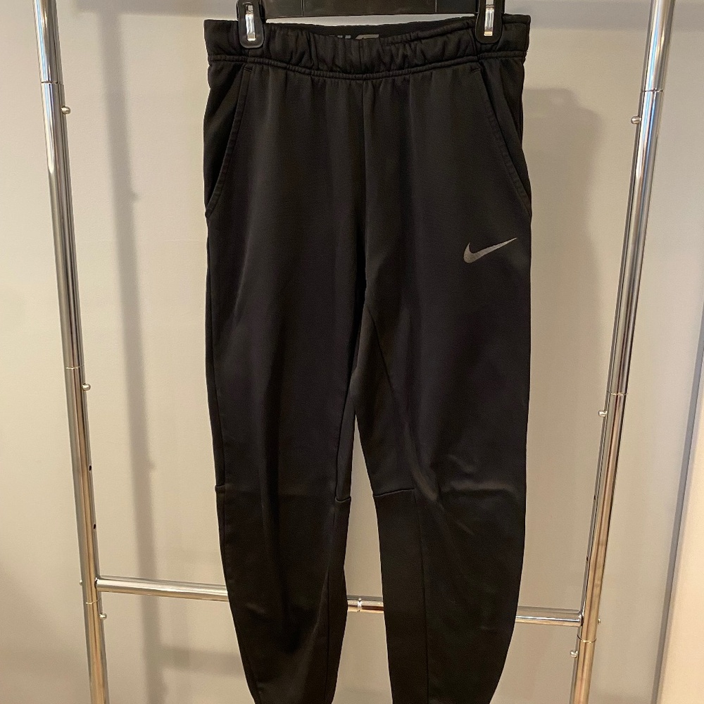 Nike Dri-Fit Black Joggers – Women’s Small – Tapered Fit